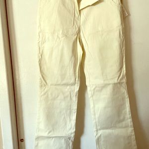 Cream casual women’s pants